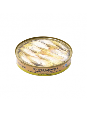 Petites sardines à l'huile d'olive "sprats"